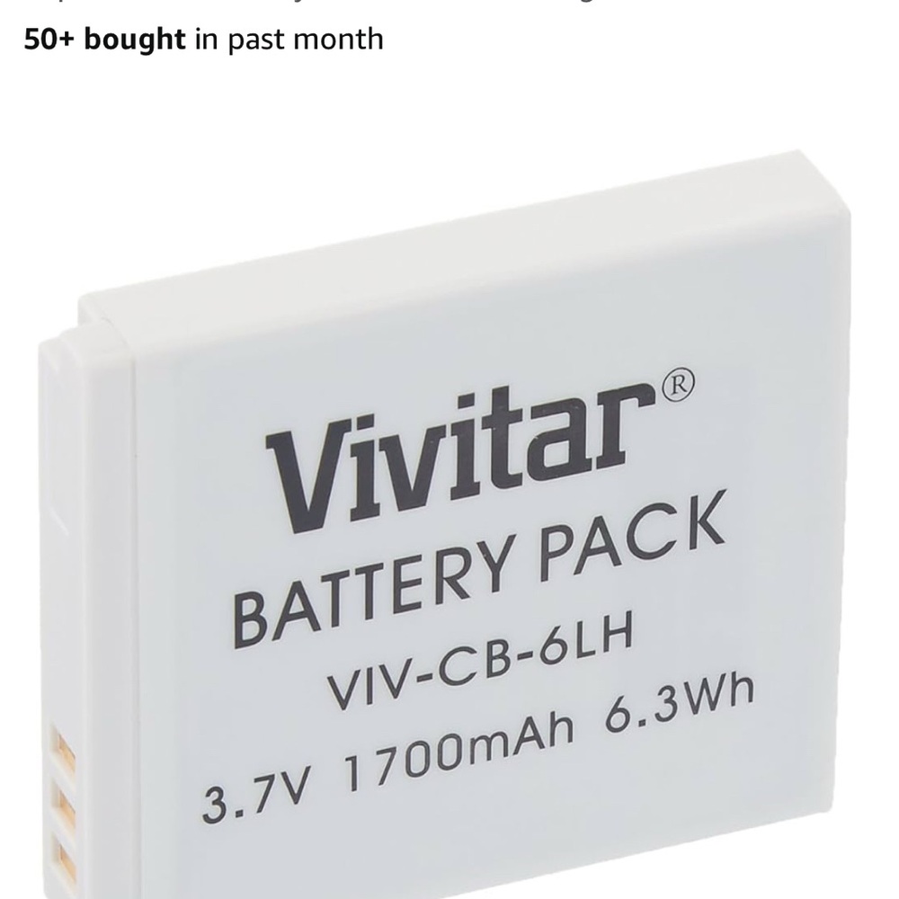 Vivitar White Battery Pack for Gaming Consoles